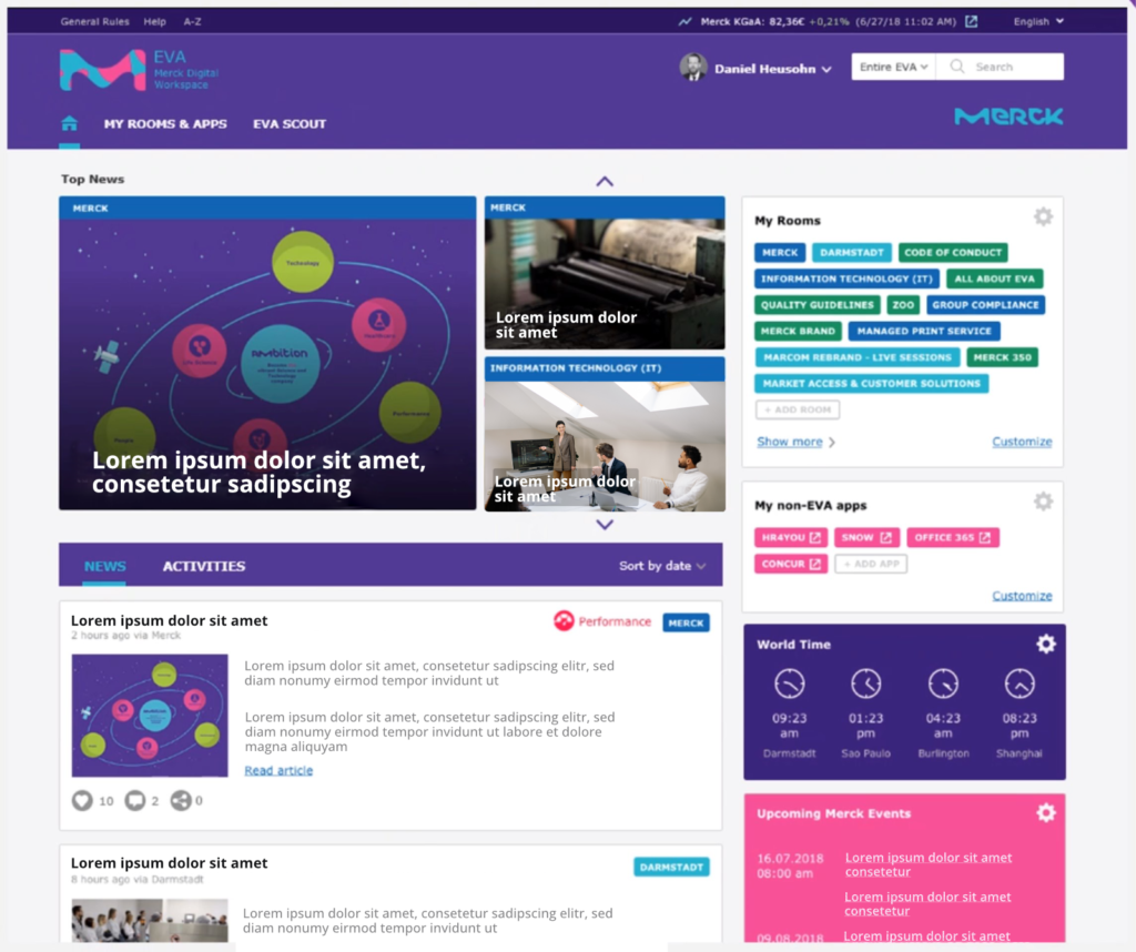 Kunden SharePoint Intranet